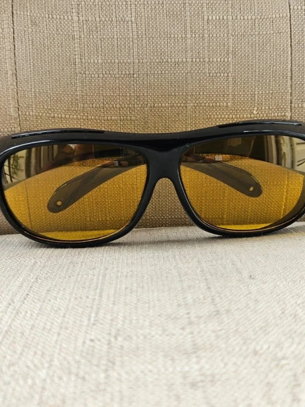 Night Vision Sunglasses Men Eyewear Safety Glasses Yellow Lenses Fashion